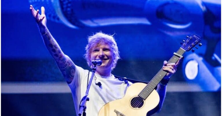 Ed Sheeran Makes Surprise Cameo at 50 Cent’s London Show.