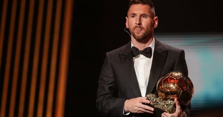 Messi wins record eighth Ballon d’Or after World Cup glory.