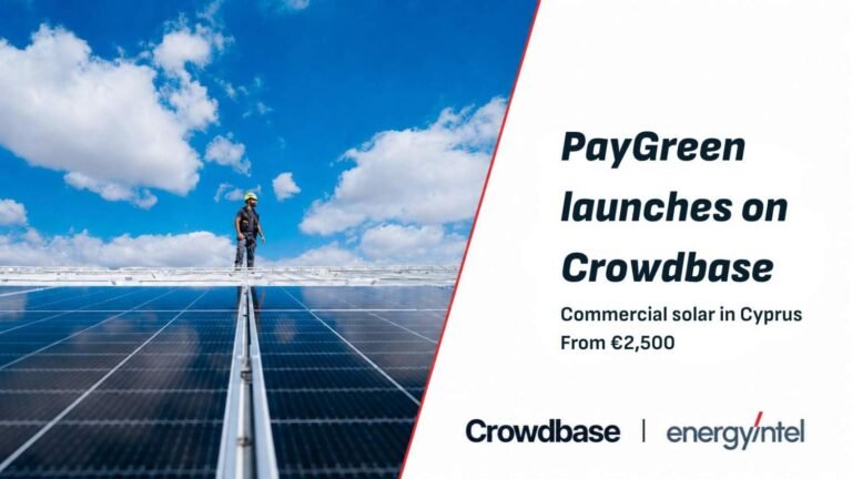 Cypriot solar portfolio PayGreen launches on Crowdbase