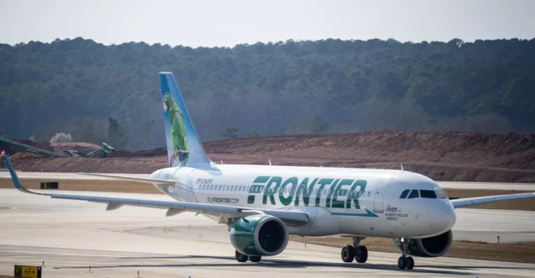 Frontier jet hits and kills pedestrian on runway in Denver during takeoff, airport says