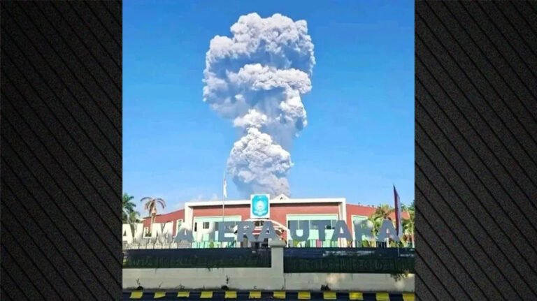 Three dead as Indonesia races to rescue remaining hikers after Mount Dukono eruption