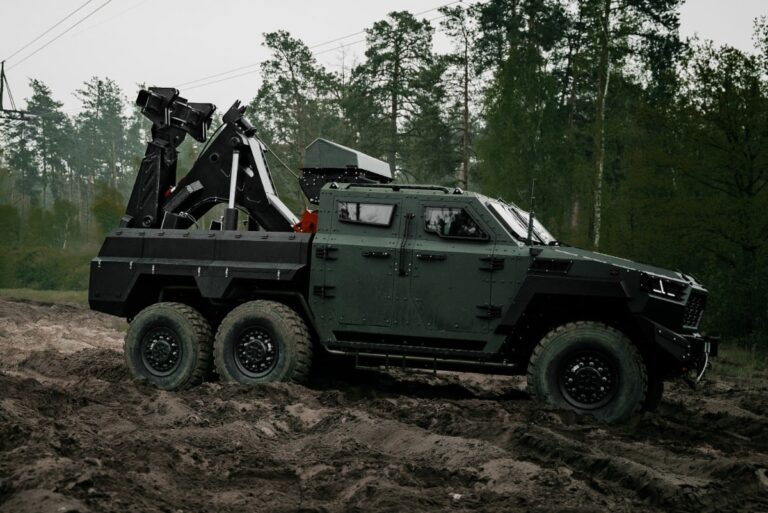 Ukraine develops its own armored recovery vehicle for battlefield use